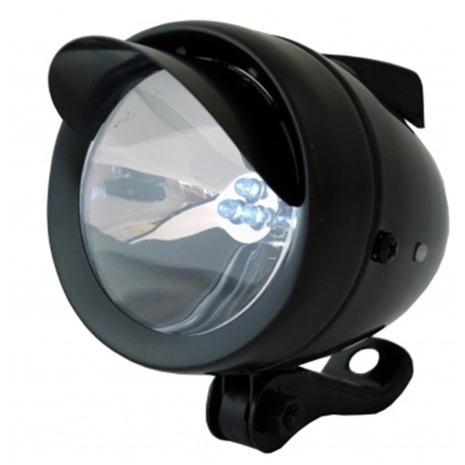 Liix LED Lampe Classic Schwarz mit Schlafauge Retro