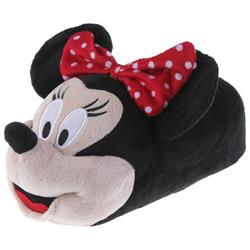 Tierhausschuhe Hausschuhe Disney Minnie Maus, Schwarz