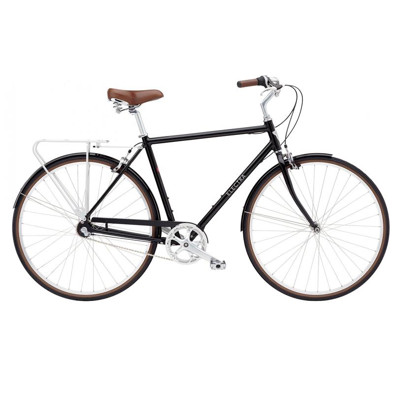 Electra Herren Fahrrad Loft 3i Stadtrad, Schwarz, 3 Gang