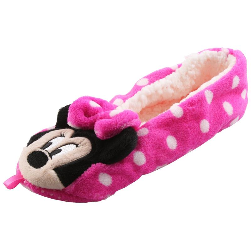 Tierhausschuhe Kinder Hausschuhe Disney Minnie Maus