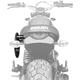 Kriega Motorrad Satteltaschenhalter Solo Kompatibel mit Ducati Scrambler, Schwarz