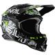 O'NEAL Motocross Helm 3SRS Attack 2.0, Schwarz