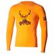 Lenz Herren Longsleeve Ski Shirt Freiwild, Orange