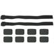 Revelate Designs Taschenhalterung Sweetroll Kit Kompatibel mit Jones Loop Bar, Schwarz
