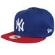 New Era 9Fifty Snapback Cap MLB New York Yankees, Blau Rot