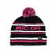 Muc Off Unisex Strickmütze Bubble Hat Beanie, Schwarz Pink