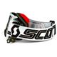 Scott Roll-Off Motocross Brille Prospect Super WFS, Weiß Schwarz