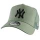 New Era Unisex Baseball Cap 9Forty New York Yankees, Grün, Verstellbar