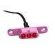 SUPERNOVA LED Rücklicht E3 Tail Light 2 Gepäckträgermontage, Pink