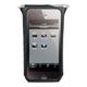 Topeak Handyhülle DryBag Kompatibel mit Apple iPhone 5/5S/5C, Schwarz Transparent