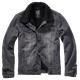 Brandit Sherpa Denim Jacket black-black, M