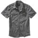 Brandit Vintage Shirt Short Sleeve charcoal grey, S