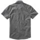 Brandit Vintage Shirt Short Sleeve charcoal grey, XL