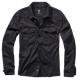 Brandit Flannel Shirt Long Sleeve black, 6XL