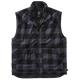 Brandit Lumber Vest black/grey, 7XL