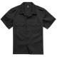 Brandit US Ripstop Shirt Short Sleeve black, 4XL