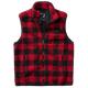 Brandit Teddyfleece Vest red/black, 3XL