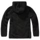 Brandit Women Teddyfleece Jacket Hooded black, XL