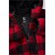 Brandit Women Teddyfleece Jacket Hooded red/black, XL