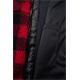 Brandit Women Teddyfleece Jacket Hooded red/black, 3XL