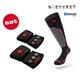 Lenz Damen Beheizbare Socken & Akkus Heat 1.0 mit Lithium Pack rcB1200, Schwarz Grau Rosa