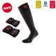 Lenz Unisex Beheizbare Socken & Akkus Heat 3.0 mit Lithium Pack rcB1200, Schwarz