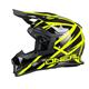 O'NEAL Motocross Helm 2SRS EVO Thunderstruck, Neon Gelb
