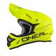 O'NEAL Motocross Helm 3SRS MX Flat, Neon Gelb