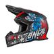 O'NEAL Motocross Helm 5SRS MX Vandal, Blau
