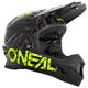 O'NEAL Fullface Helm Backflip Zombie, Schwarz Neon Gelb