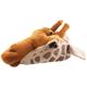 Tierhausschuhe Unisex Hausschuhe Giraffe, Braun
