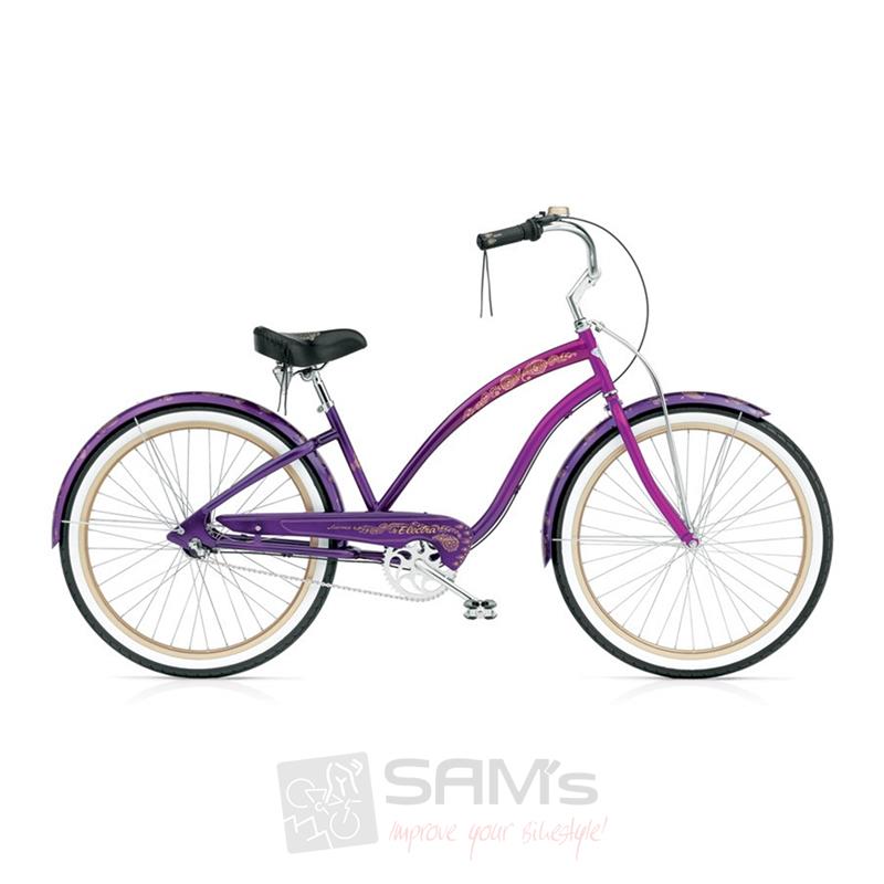 Electra Karma 3i purple fade violett lila Damen Fahrrad Cruiser 