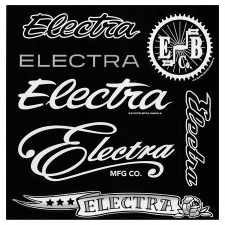 Electra Sticker Pack - Orange Cycle