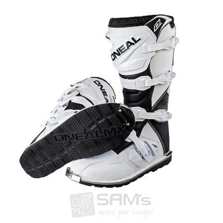 ONeal Rider Boot MX Stiefel Wei/ß Moto Cross Enduro Motorrad 0329-2