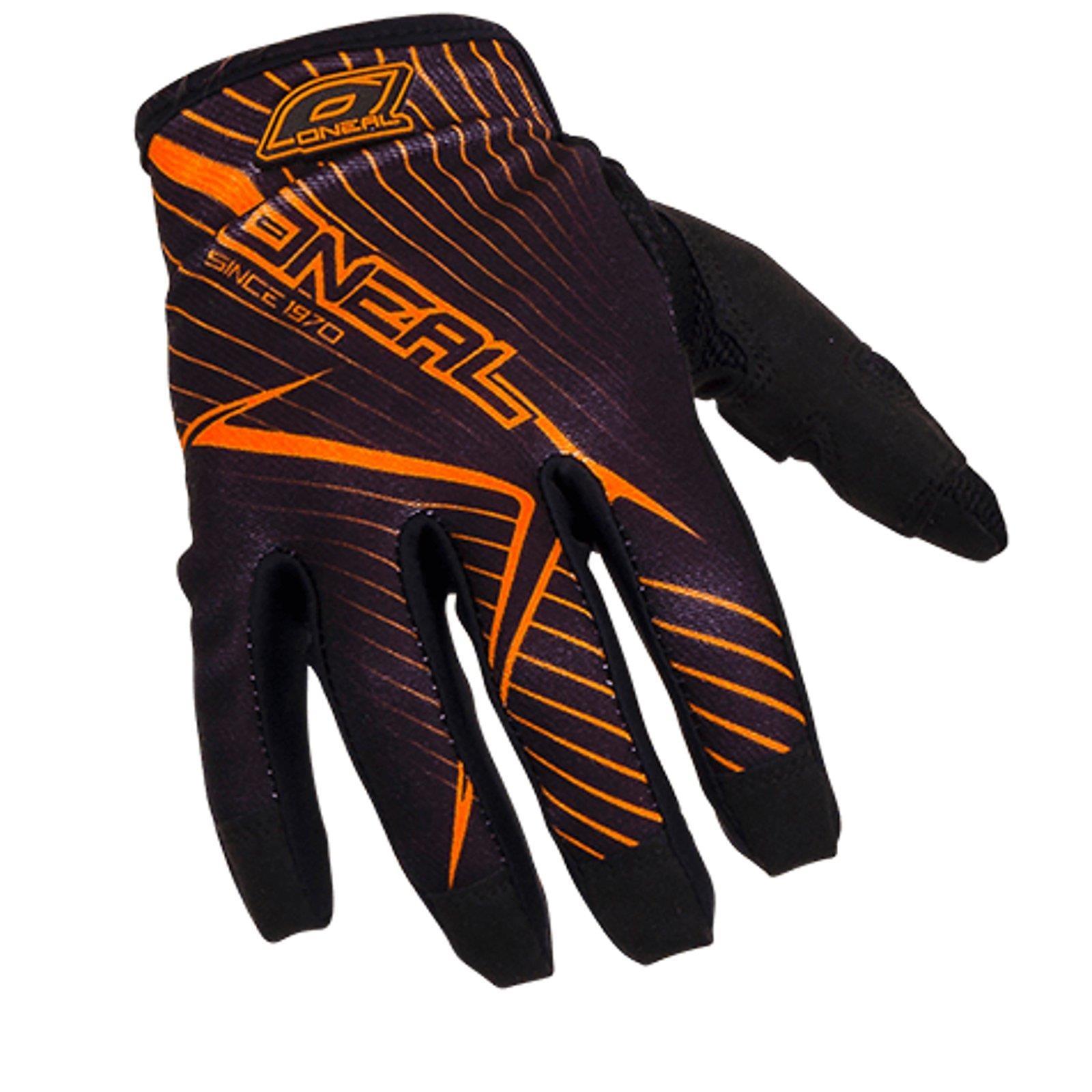 O'Neal Jump MX Handschuhe Shocker Orange DH MTB Moto Cross Mountainbike Enduro 