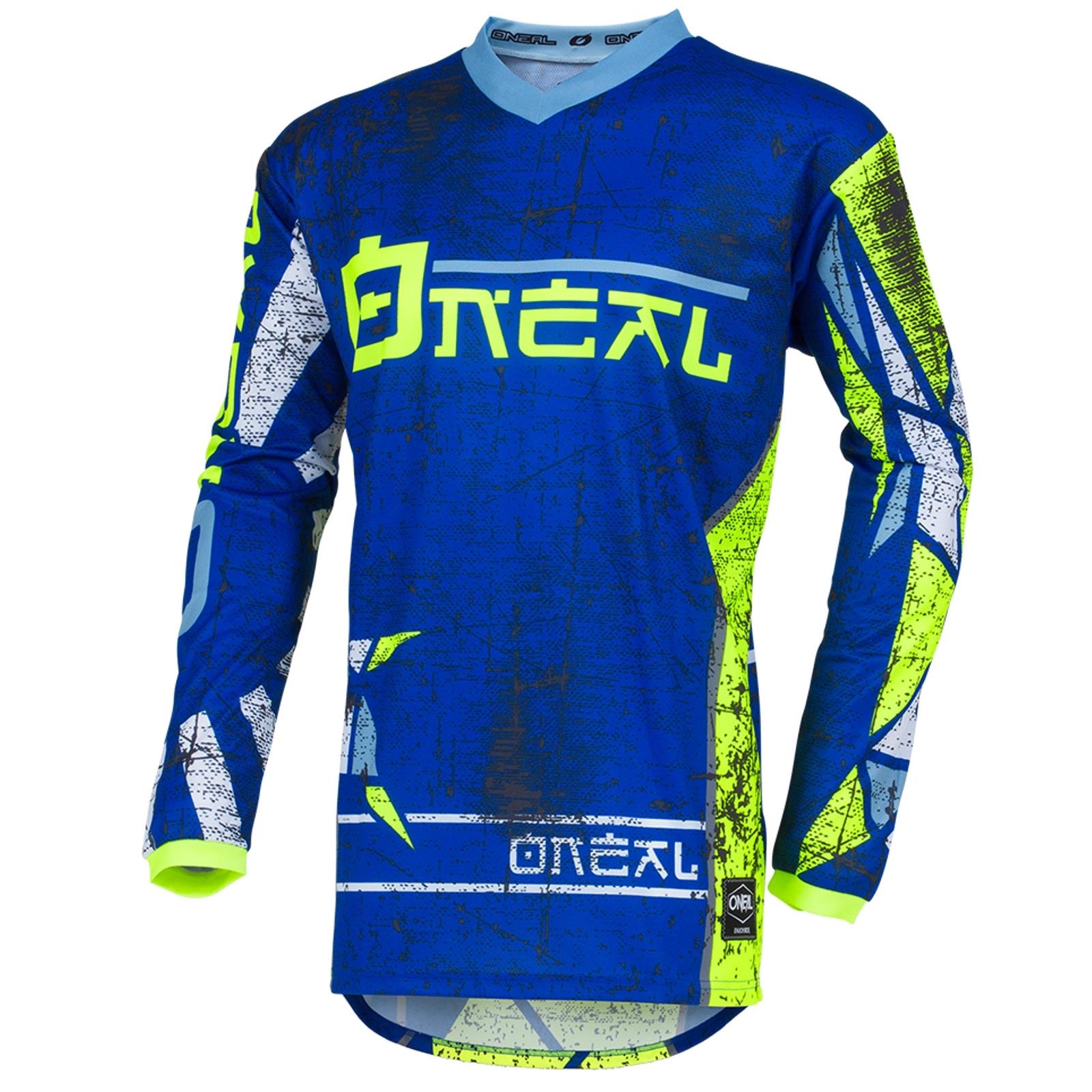 2019 O'Neal Element ZEN Petrol Jersey Trikot mx motocross mtb DH Enduro BMX 