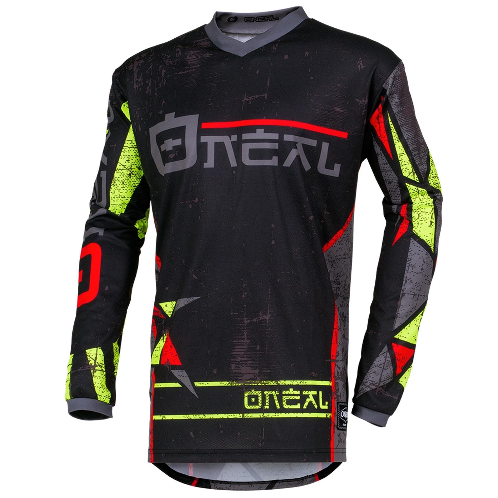ONeal Element FR Blocker Jugend Jersey Trikot DH Mountainbike Kinder MTB Shirt 