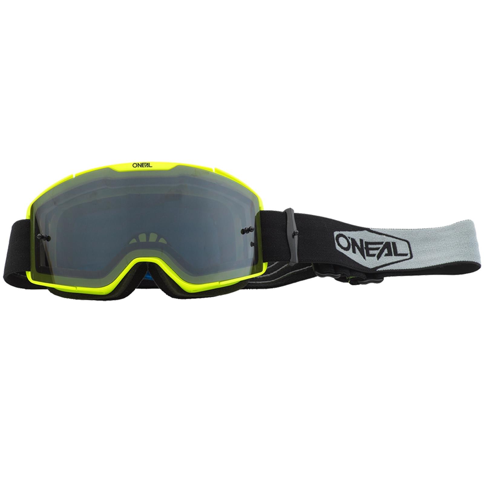 ONeal B-20 Goggle Flat Klar Moto Cross Brille DH Downhill MX Mountainbike Trail 