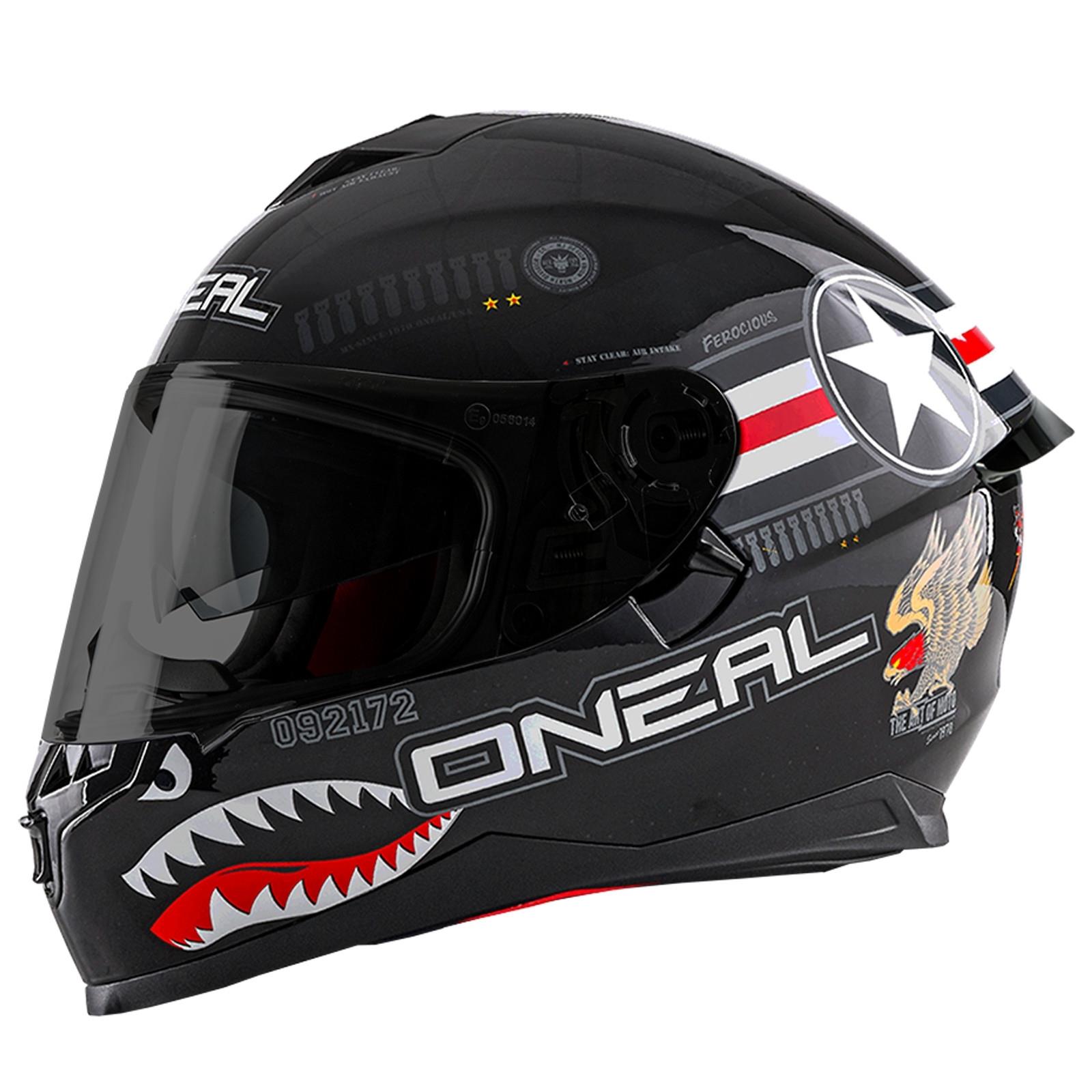 O'Neal Challenger Wingman Motorcycle Helmet Pinlock Sun Sight Road Integral