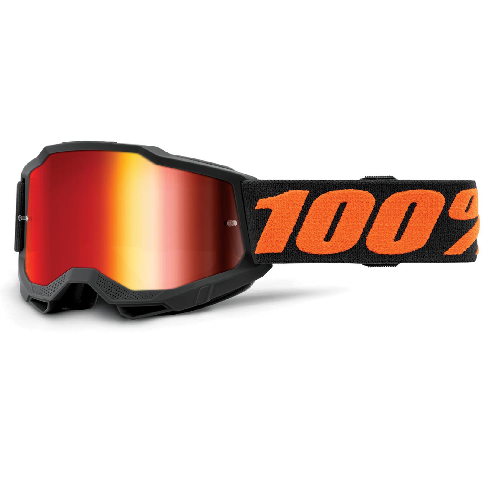 Unbekannt Accuri Kinder-Motocross-Brille mit transparenten Gläsern Einheitsgröße 