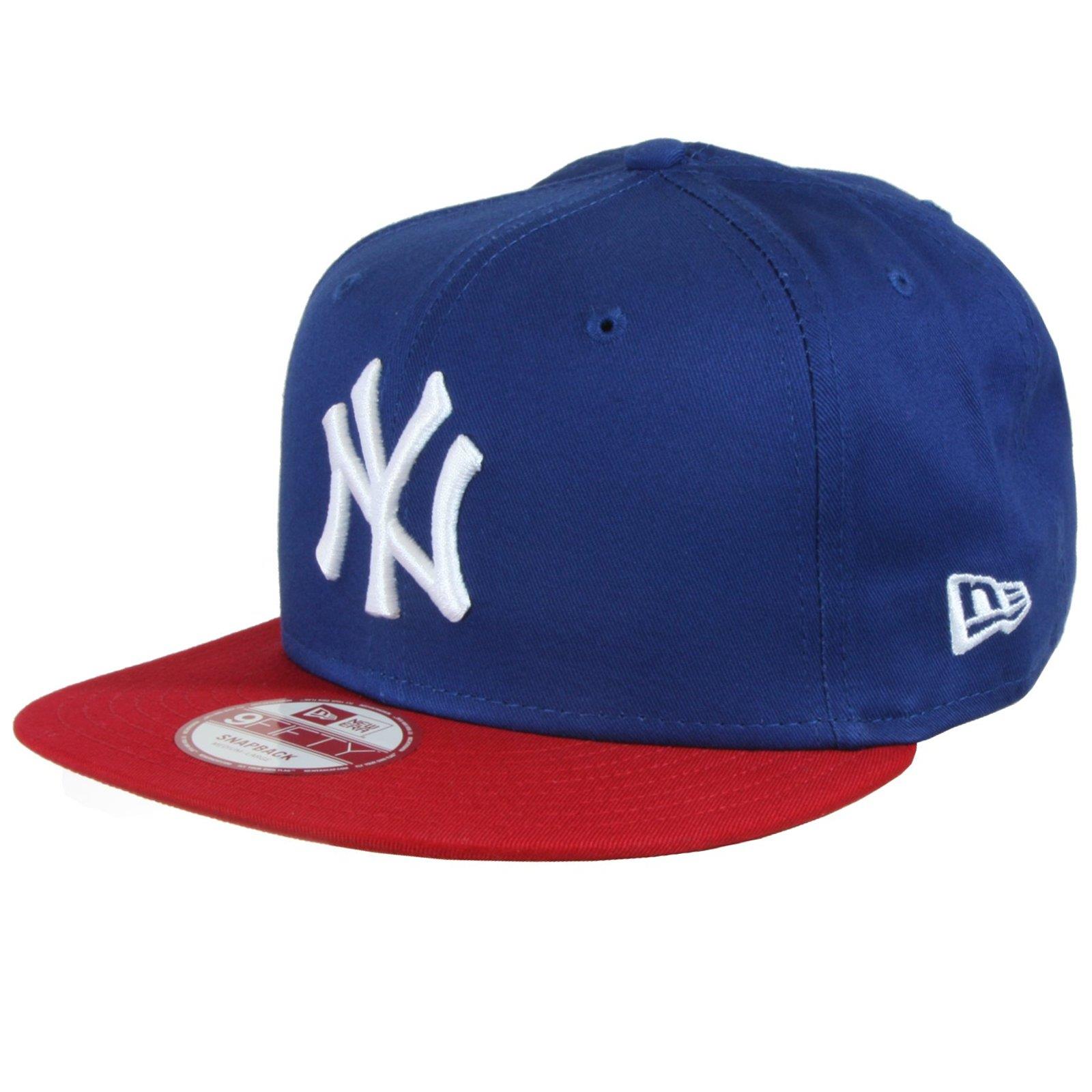 New Era Snapback NY Cap MLB New York Yankees Blau Rot Snap Mütze 9Fifty Baseball