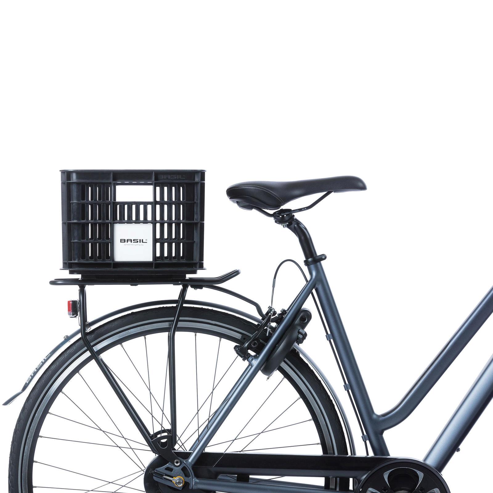 Basil Crate Fahrrad Korb Kiste Kasten Vorne Vorder Rad Kunststoff Transport MIK