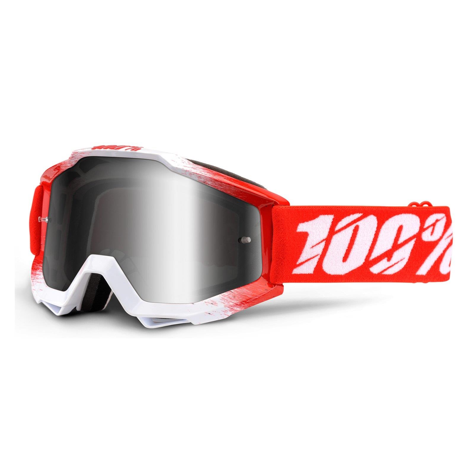 100% Prozent Accuri Goggle Brille Verspiegelt DH MTB MX Downhill Mountain Bike 