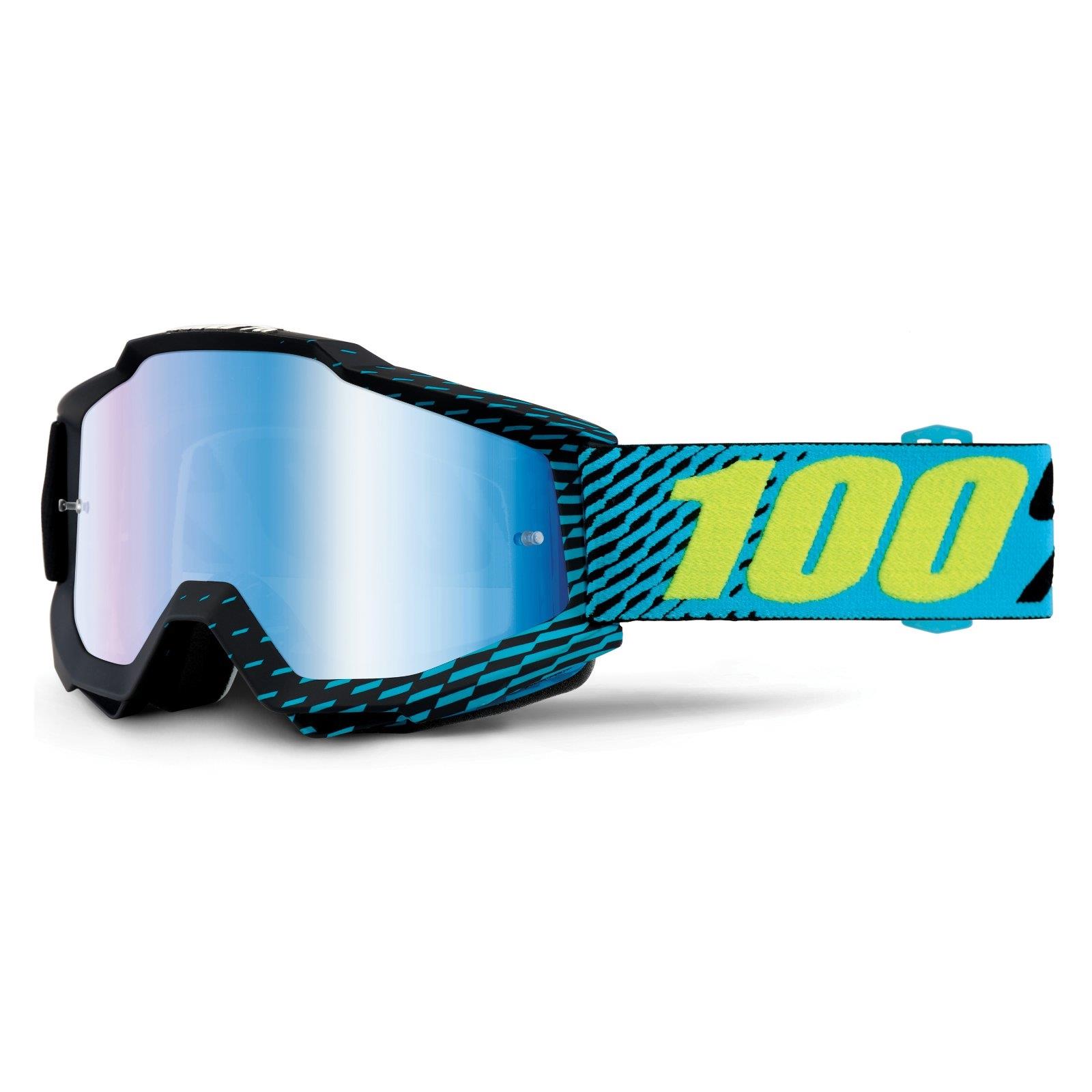 100% Prozent Accuri Goggle Brille Verspiegelt DH MTB MX Downhill Mountain Bike 
