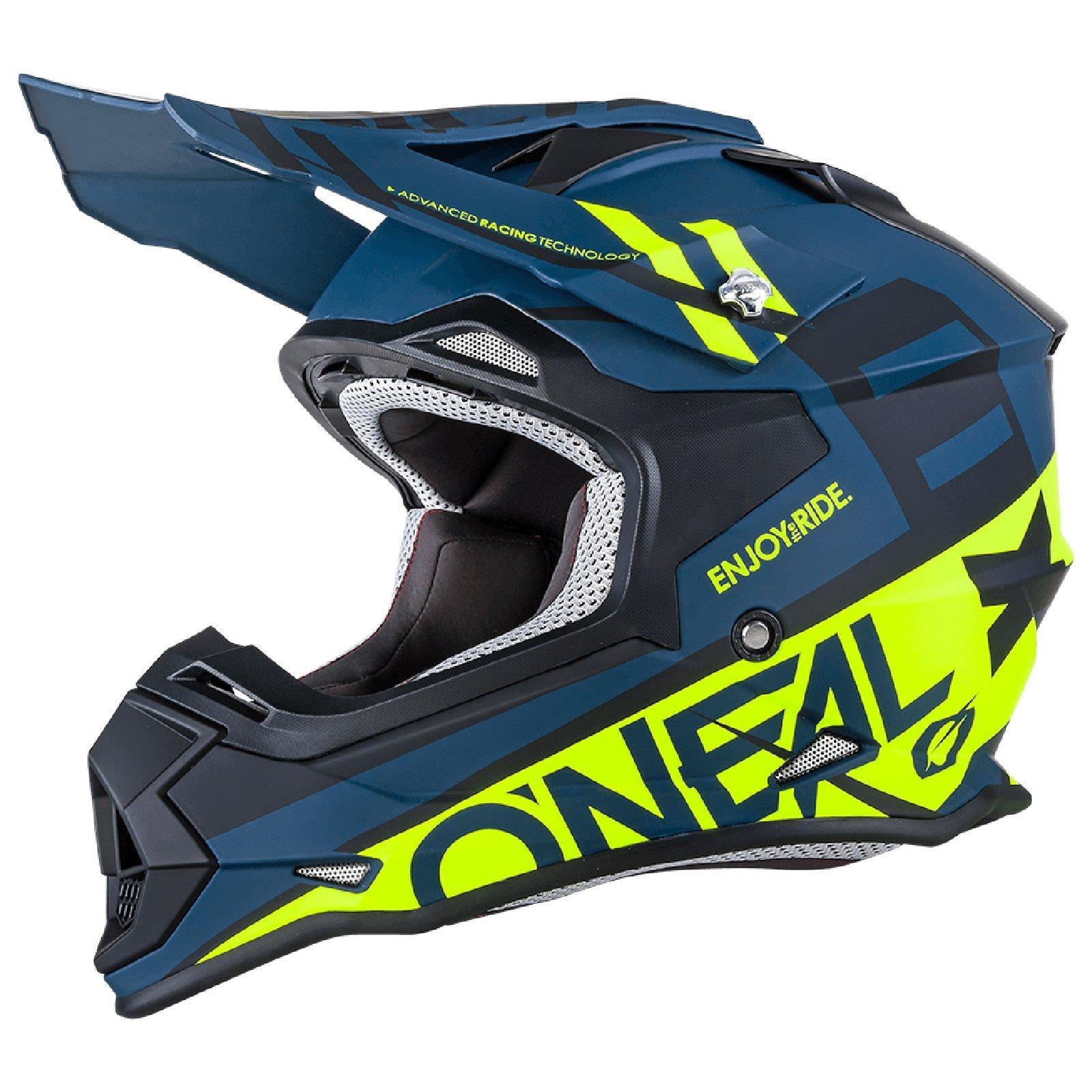 O'Neal 2SRS RL Spyde Moto Cross MX Helmet Enduro Trail Quad Offroad