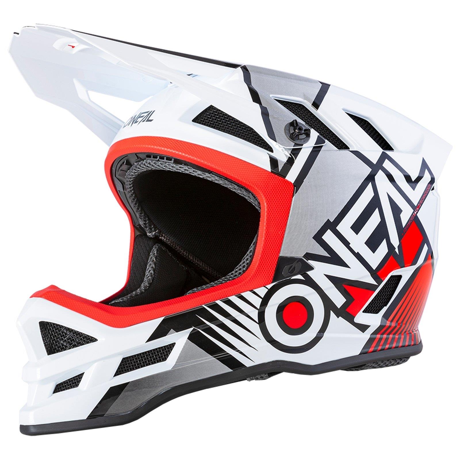 O'Neal Blade Polyacrylite Solid Mountain Bike Helm MTB Enduro Magnetverschluss 