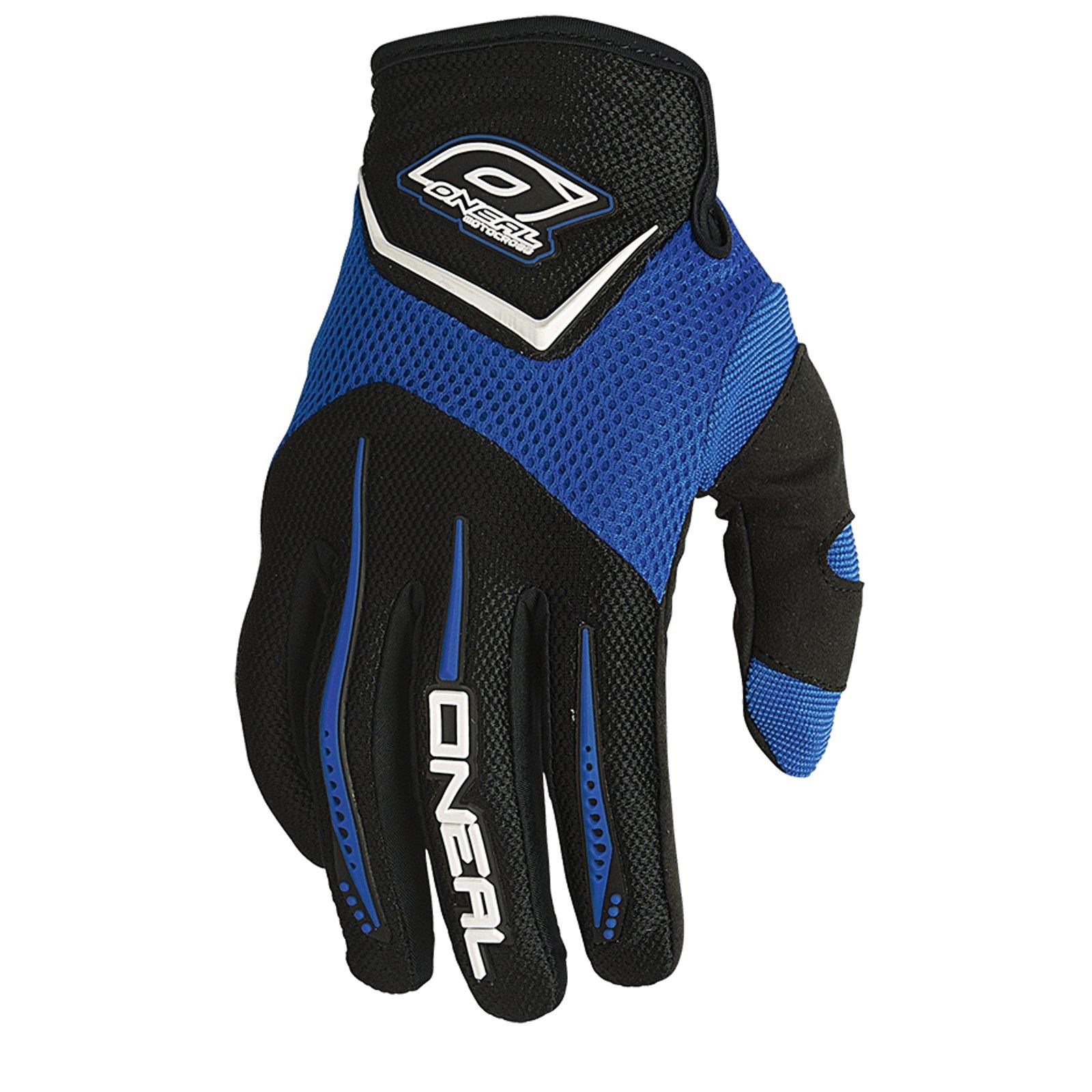 ONEAL Element Glove Schwarz Neon Gelb Sichere Passform Erwachsene Größe S TPR-Streifen MX MTB Mountainbike Enduro Motorrad Ergonomische Polsterung Fahrrad-& Motocross-Handschuhe 