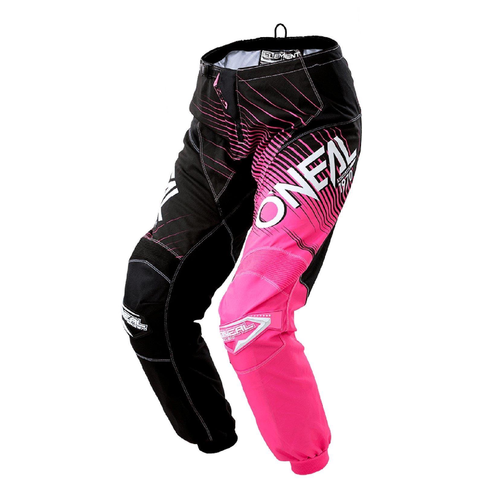 ONeal Element PINK SET MX DH Moto Cross Hose Jersey Women Damen Mädchen Enduro 