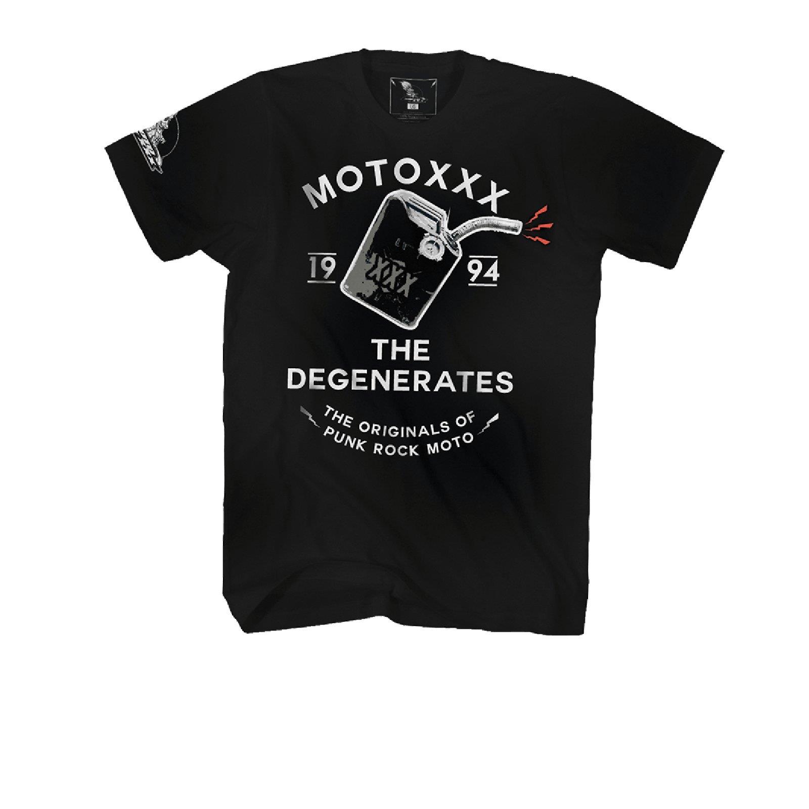 O'Neal Moto XXX T-Shirt DEGENERATES Schwarz Sport Freizeit Herren Damen MX DH 
